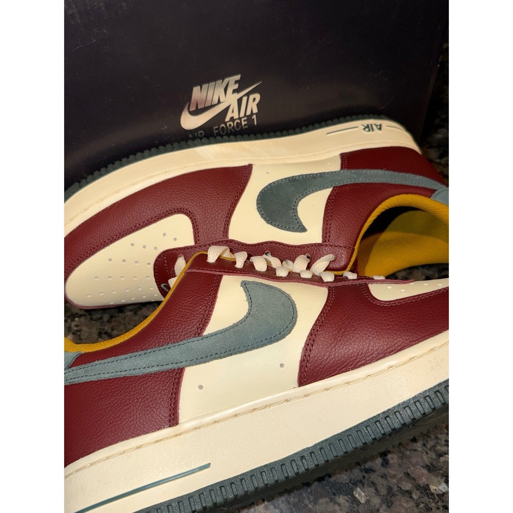 Nike Air Force 1 07 LV8 Coconut‎ Milk Vintage Green Mens Size 10 HQ3612-113 - Picture 9 of 11